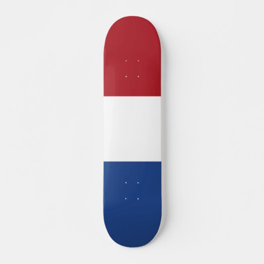 Nederlandse vlag persoonlijk skateboard (Voorkant)