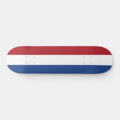 Nederlandse vlag persoonlijk skateboard (Horizontaal)