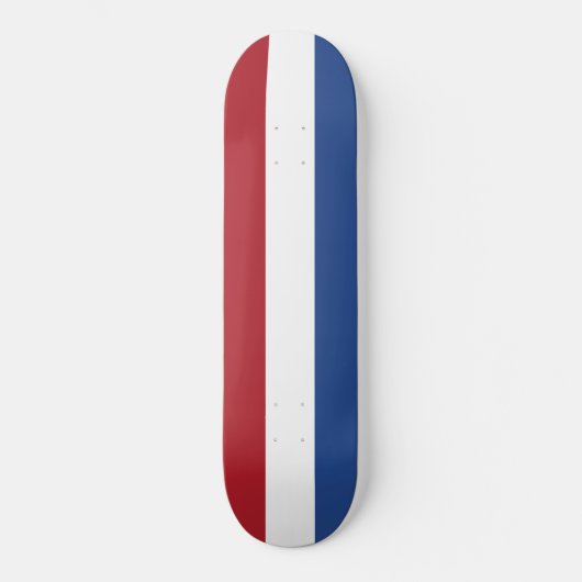 Nederlandse vlag persoonlijk skateboard (Voorkant)