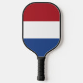Nederlandse vlag pickleball paddle (Achterkant)