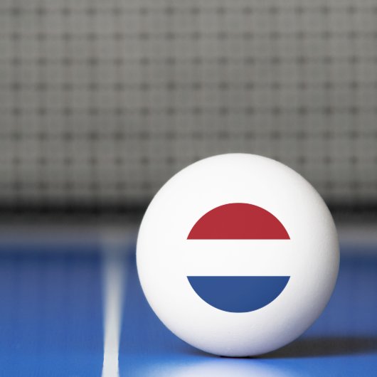 Nederlandse vlag pingpongbal (Net)