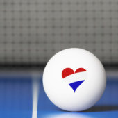 Nederlandse vlag pingpongbal (Net)