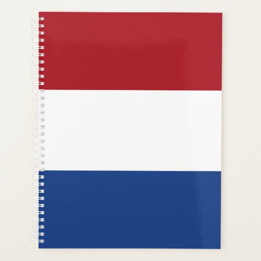 Nederlandse vlag planner (Voorkant)