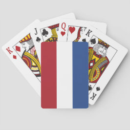 Nederlandse vlag pokerkaarten