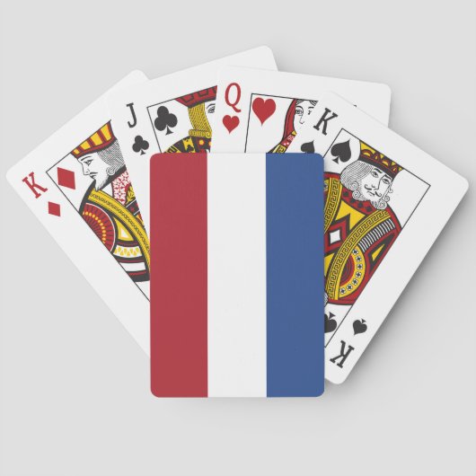 Nederlandse vlag pokerkaarten (Achterkant)