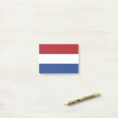 Nederlandse vlag post-it® notes (Op bureau)