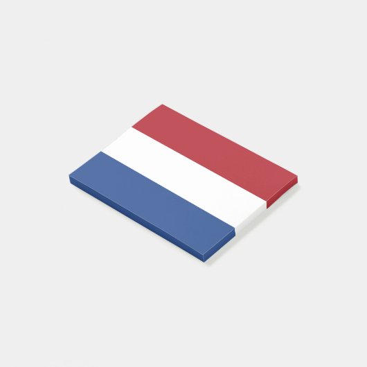 Nederlandse vlag post-it® notes (Schuin)