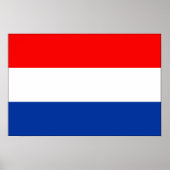 Nederlandse vlag poster (Voorkant)