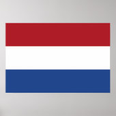Nederlandse vlag poster (Voorkant)