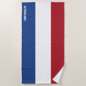 Nederlandse vlag Prachtige Patriottische Strandlaken (Voorkant)