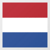 Nederlandse vlag raamsticker (Vel)