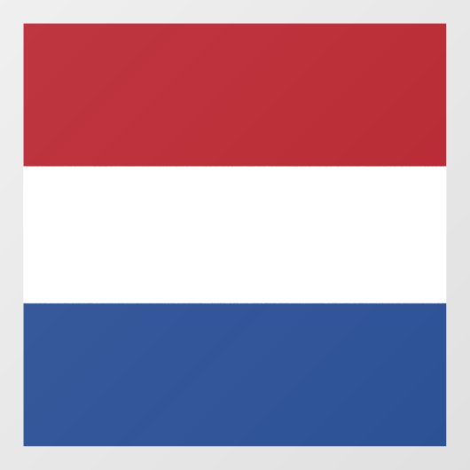 Nederlandse vlag raamsticker (Vel)