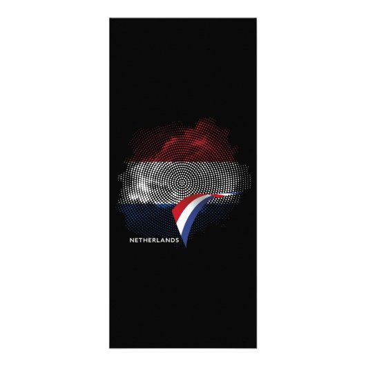 Nederlandse vlag reclamekaart (Voorkant)