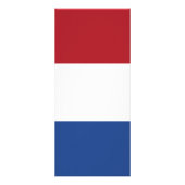 Nederlandse vlag reclamekaart (Achterkant)