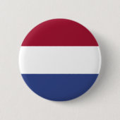 Nederlandse vlag ronde button 5,7 cm (Voorkant)