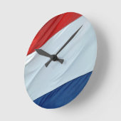 Nederlandse vlag ronde klok (Hoek)