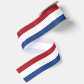 Nederlandse vlag satijnen lint (Achterkant)