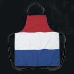 Nederlandse vlag schort<br><div class="desc">Patriottische vlag van Nederland.</div>