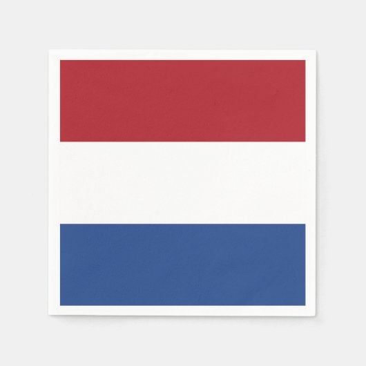 Nederlandse vlag servet (Voorkant)