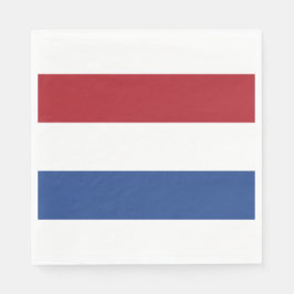 Nederlandse vlag servet