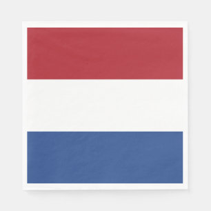 Nederlandse vlag servet