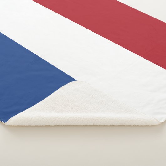 Nederlandse vlag sherpa deken (3/4)