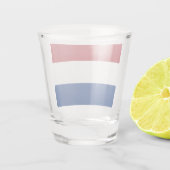 Nederlandse vlag shot glas (Achterkant)