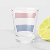 Nederlandse vlag shot glas (Achterkant)