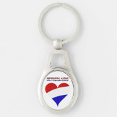 Nederlandse vlag sleutelhanger (Voorkant)