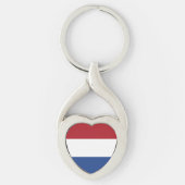 Nederlandse vlag sleutelhanger (Voorkant)