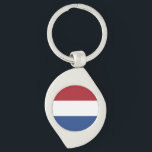 Nederlandse vlag sleutelhanger<br><div class="desc">Patriottische vlag van Nederland.</div>
