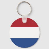 Nederlandse vlag sleutelhanger (Achterkant)