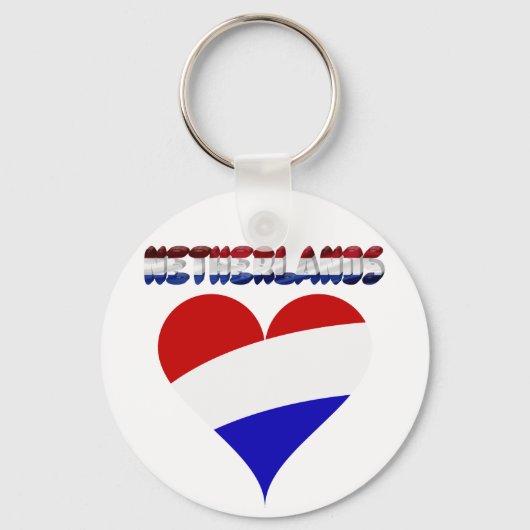 Nederlandse vlag sleutelhanger (Voorkant)