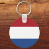 Nederlandse vlag Sleutelhanger (Voorkant)