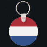 Nederlandse vlag sleutelhanger<br><div class="desc">Patriottische vlag van Nederland.</div>