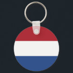 Nederlandse vlag sleutelhanger<br><div class="desc">Patriottische vlag van Nederland.</div>