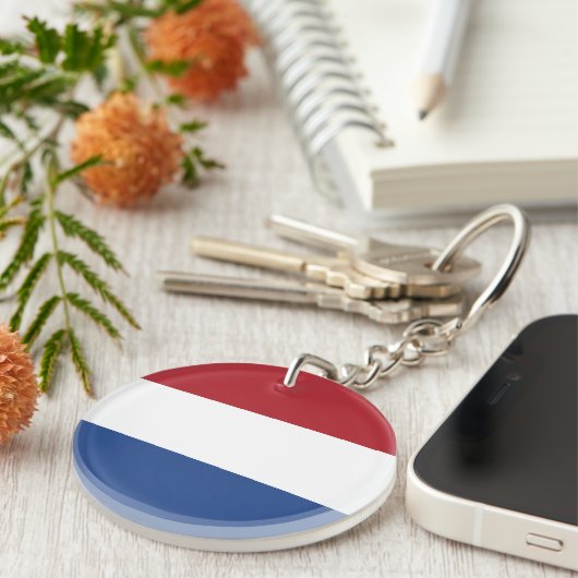 Nederlandse vlag sleutelhanger (Voorkant Rechts)