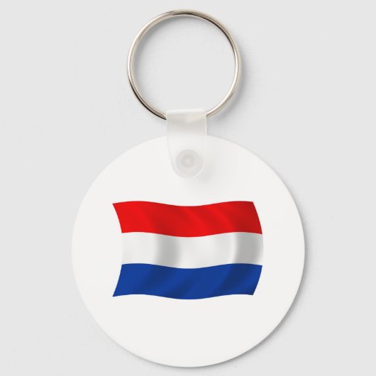 Nederlandse Vlag Sleutelhanger (Voorkant)