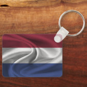 Nederlandse vlag Sleutelhanger (Voorkant)