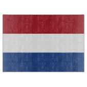 Nederlandse vlag snijplank (Voorkant)