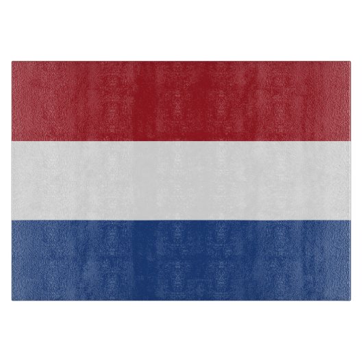 Nederlandse vlag snijplank (Voorkant)