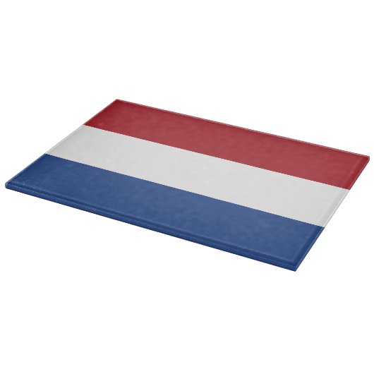 Nederlandse vlag snijplank (Hoek)