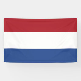 Nederlandse vlag spandoek
