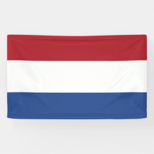Nederlandse vlag spandoek