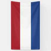 Nederlandse vlag spandoek (Verticaal)