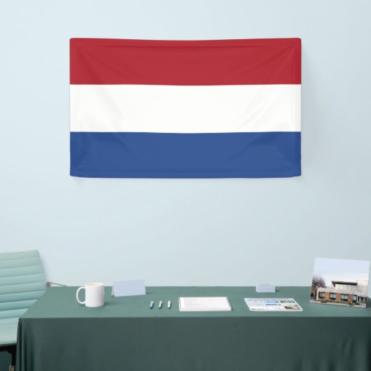 Nederlandse vlag spandoek (Beurs)