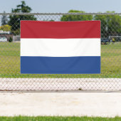 Nederlandse vlag spandoek (Insitu)