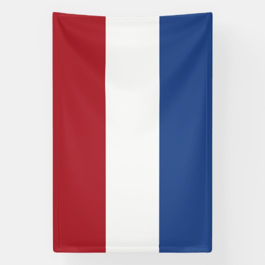 Nederlandse vlag spandoek (Verticaal)
