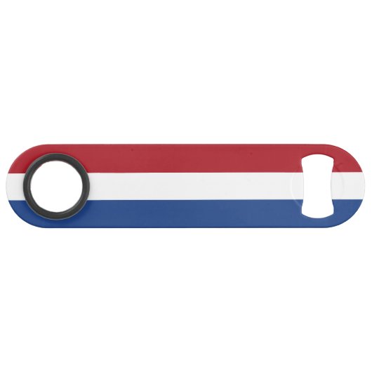 Nederlandse vlag speed flessenopener (Voorkant (Horizontaal))