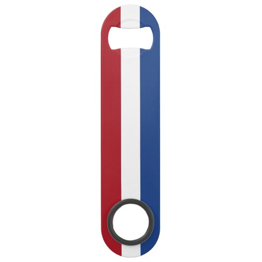 Nederlandse vlag speed flessenopener (Achterkant)